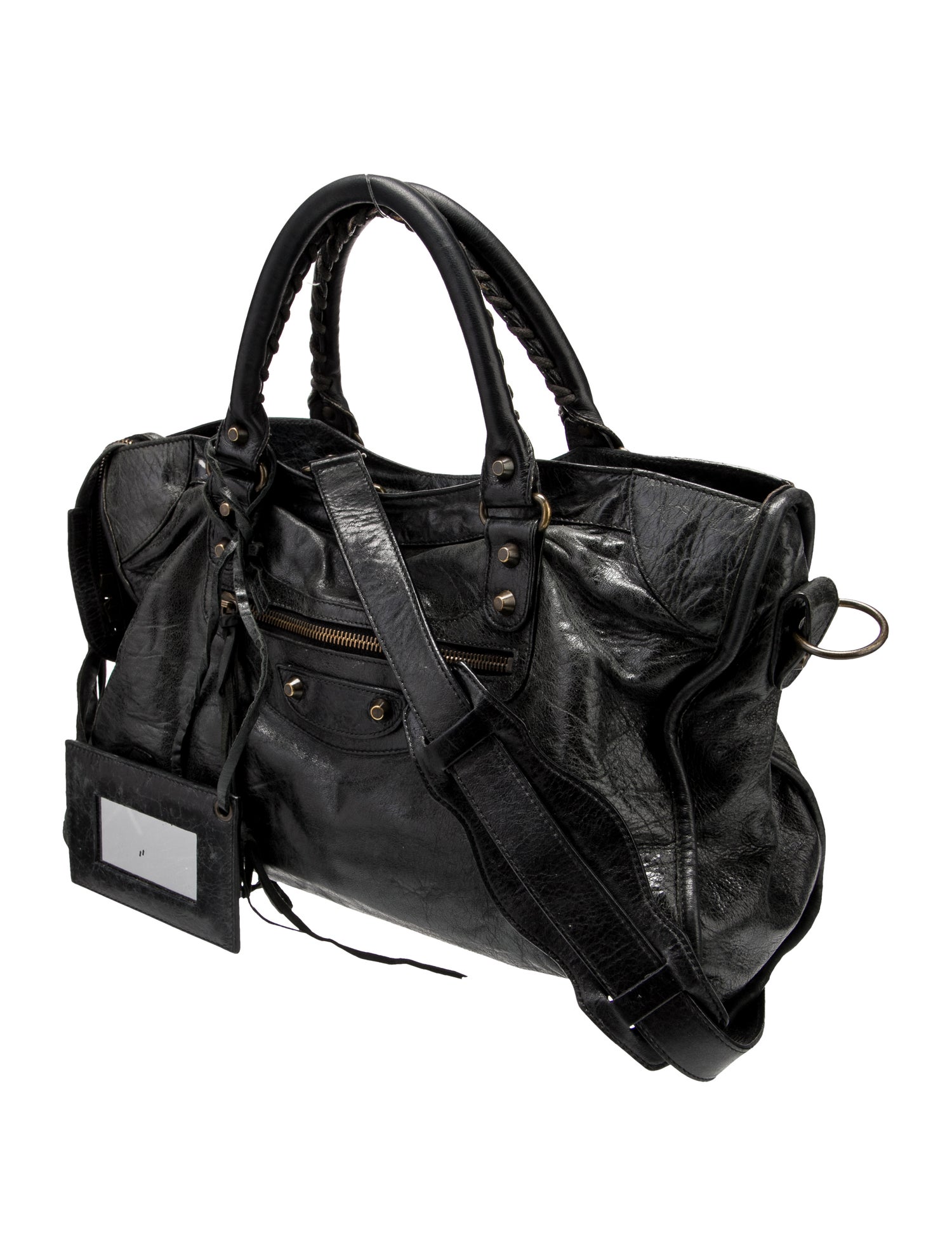 Balenciaga Leather Motocross Classic City Vintage